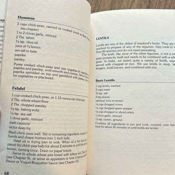 Vintage 70s The Vegetarian Family Cookbook by Runa & Victor Zurbel 1978 - Picture 11 of 14